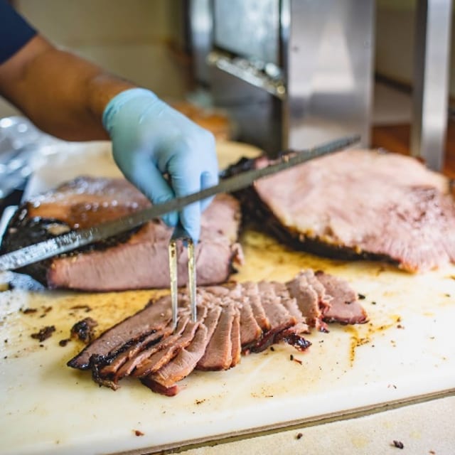 Two Meat Sandwich.