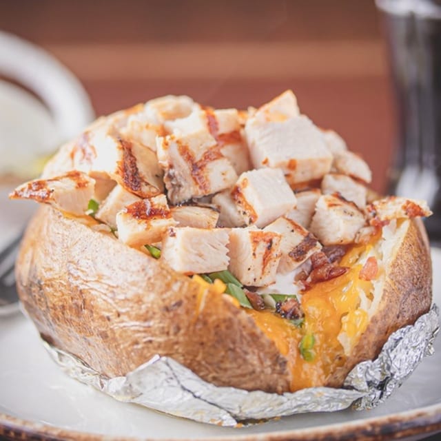 Grilled Chicken Baked Potato.