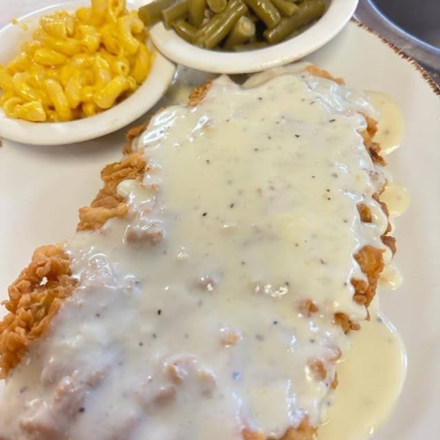 Chicken Fried Steak with Gravy.