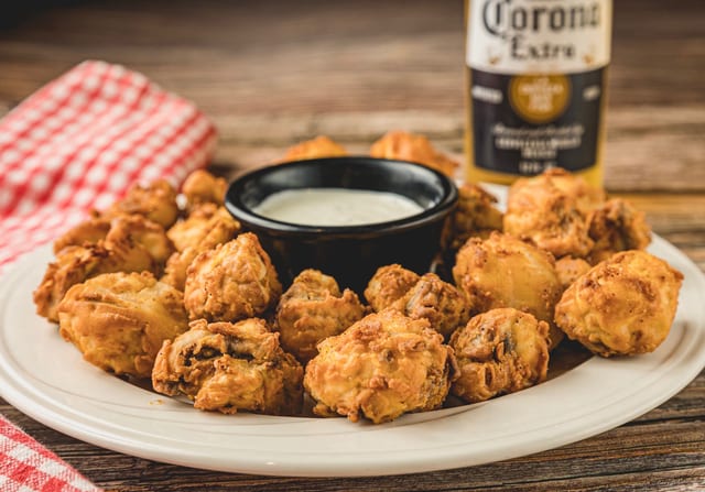Fried Mushrooms.