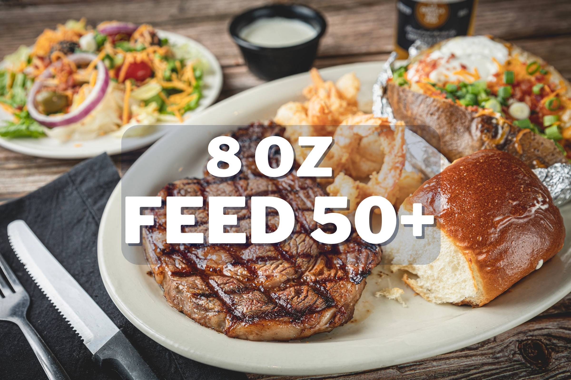 8-oz-ribeye-steak-meal-feed-50-people-lukas-bbq-steakhouse